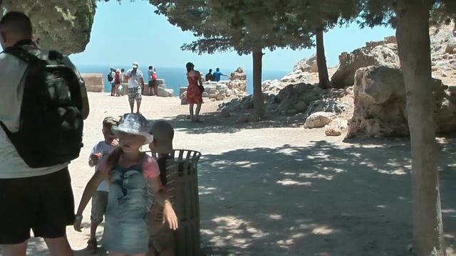 Линдос - древнее местечко на греческом острове Родос