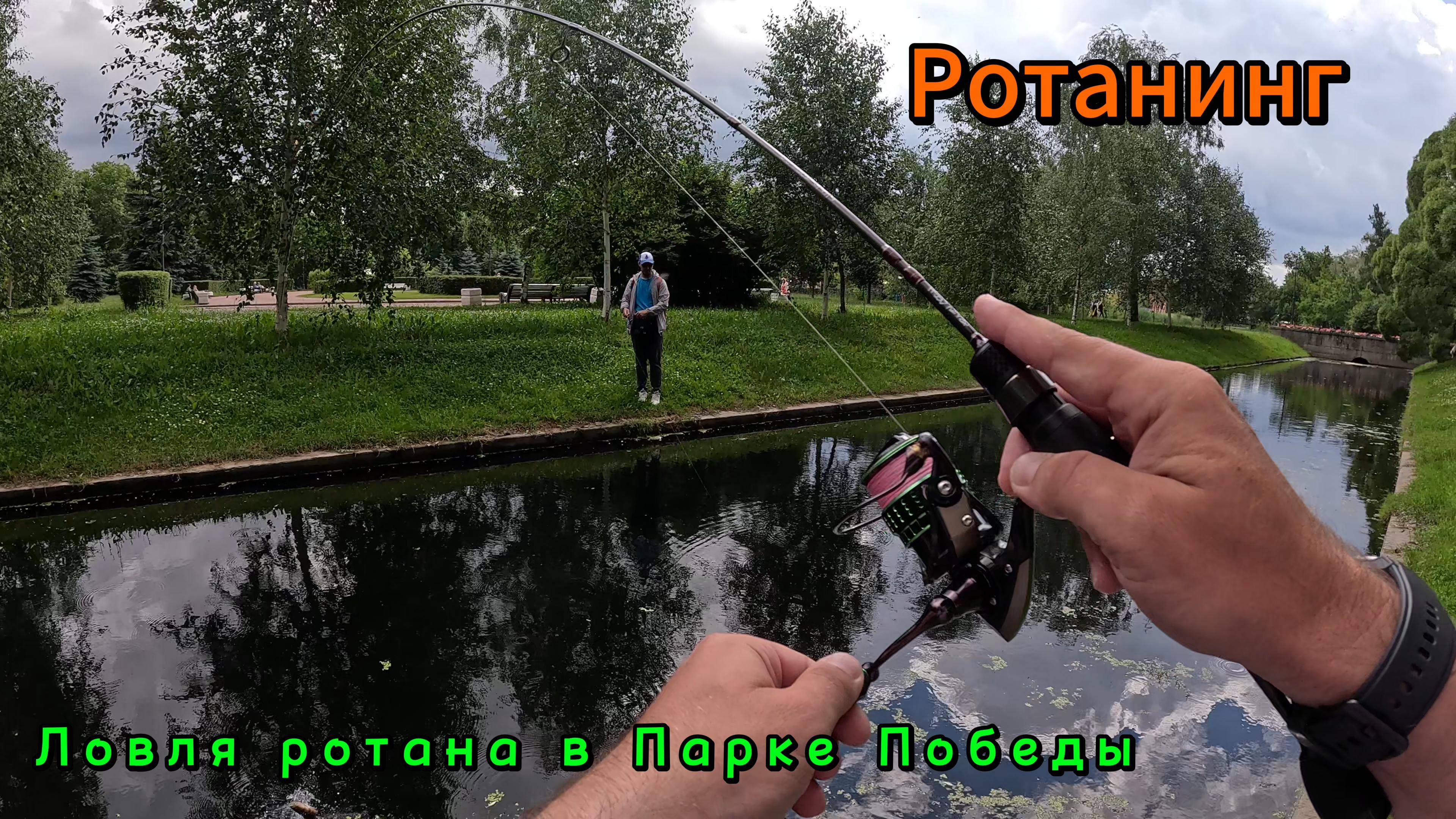 Ротанинг. Ловля ротана в Парке Победы