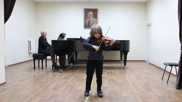 А. Кравчук Концерт для скрипки G-dur 1 часть, Александр Постников