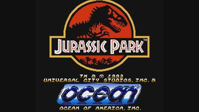 Jurassic Park. nes. famicom. Dendy. Прохождение. Парк юрского периода. нес, фамиком, денди.