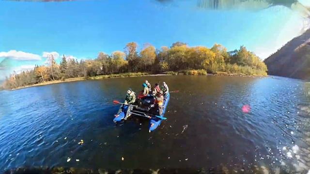 Сплав по реке Анюй с 24 по 26.09.2021