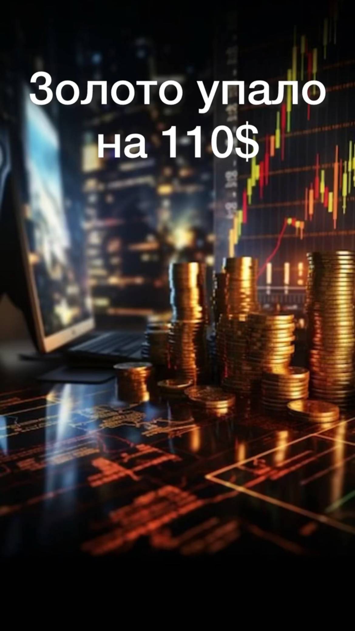 Робот #clod_gold проходит очередную проверку на падении золота