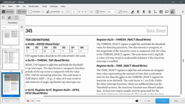 Датчик ускорения ADXL345 и STM32 (XYZ, DOUBLE TAP, FREE-FALL, ACTIVITY)