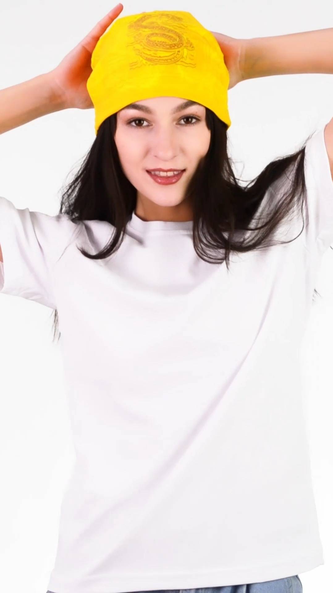 Шапка ДРАКОН (золотая)