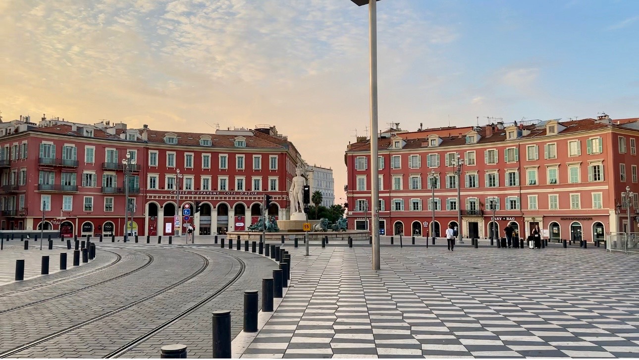 Франция 🇫🇷[4К] Ницца-Лазурный берег, красивый город, Прованс, пешие прогулки по городу.