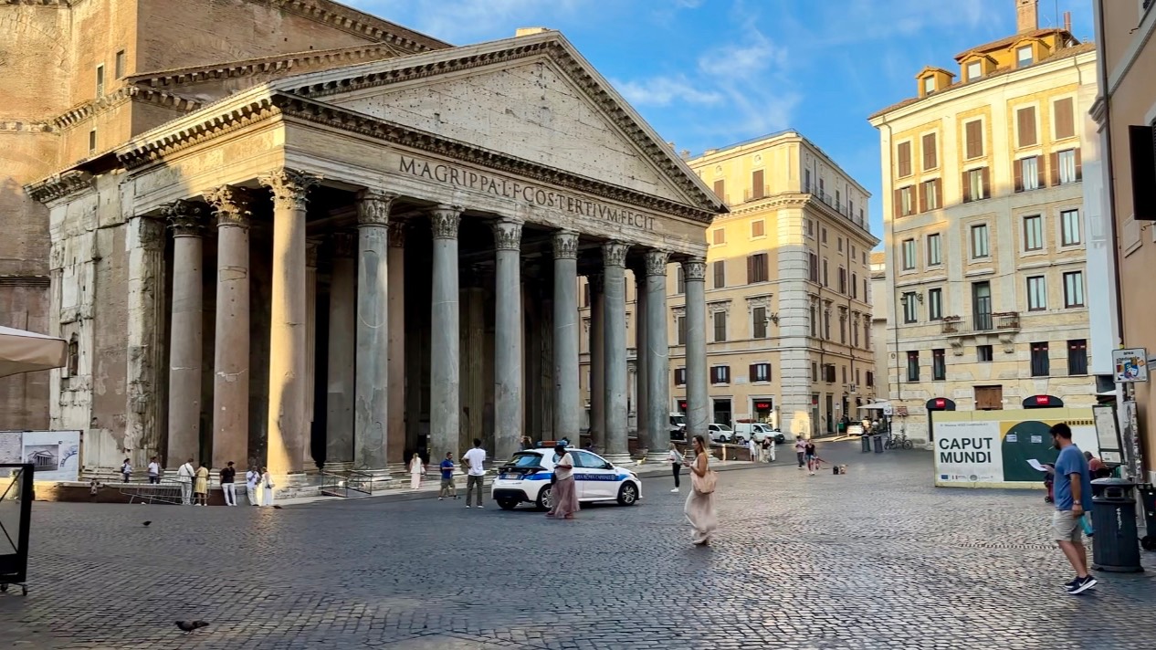 Италия🇮🇹[4К] Рим, красивый город, пешие прогулки по городу.