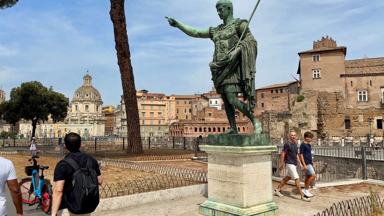 Италия🇮🇹[4К] Рим, красивый город, пешие прогулки по городу.