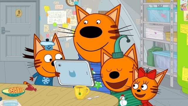 Три Кота. Зимние каникулы - Русский трейлер (2024)