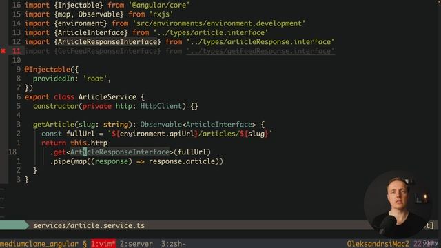 4001 Creating article page