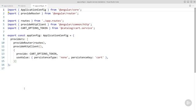 608. Standalone Projects- Application-wide Providers
