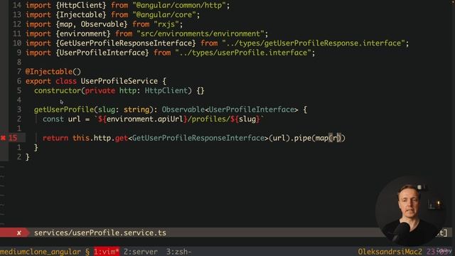 5005 Creating user profile