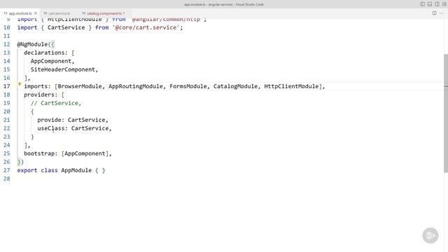 503. Using Classes as Provider Tokens