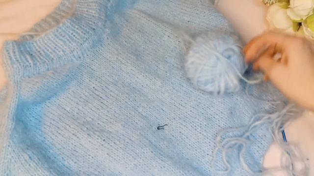 ВЯЗАЛЬНЫЙ ВЛОГ №2/2024. Продвижения процессов/ Сменила образ/ Маша сломала палец