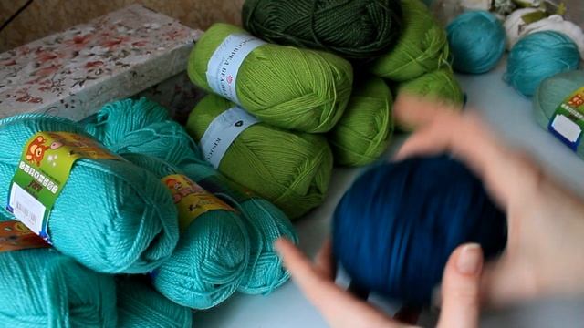 Абсолютно все мои запасы пряжи /Часть 6