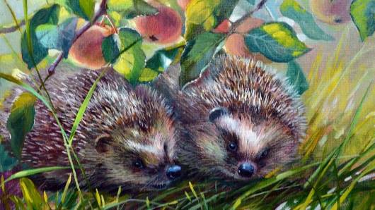 "С любовью к животным". Художник-иллюстратор Юлия Неприятель.