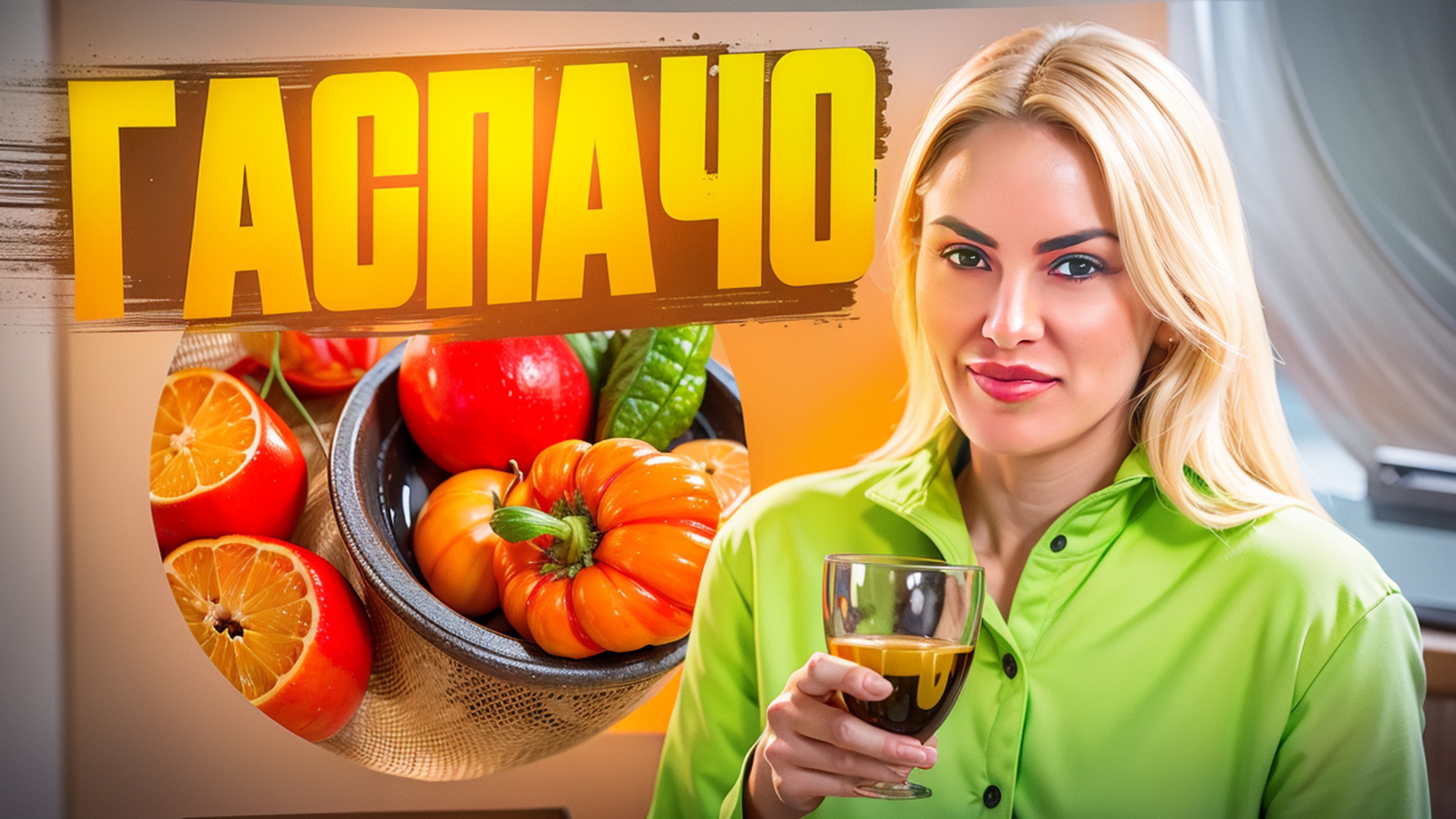 ГОТОВИМ ПОЛЕЗНЫЙ СУП - ГАСПАЧО.