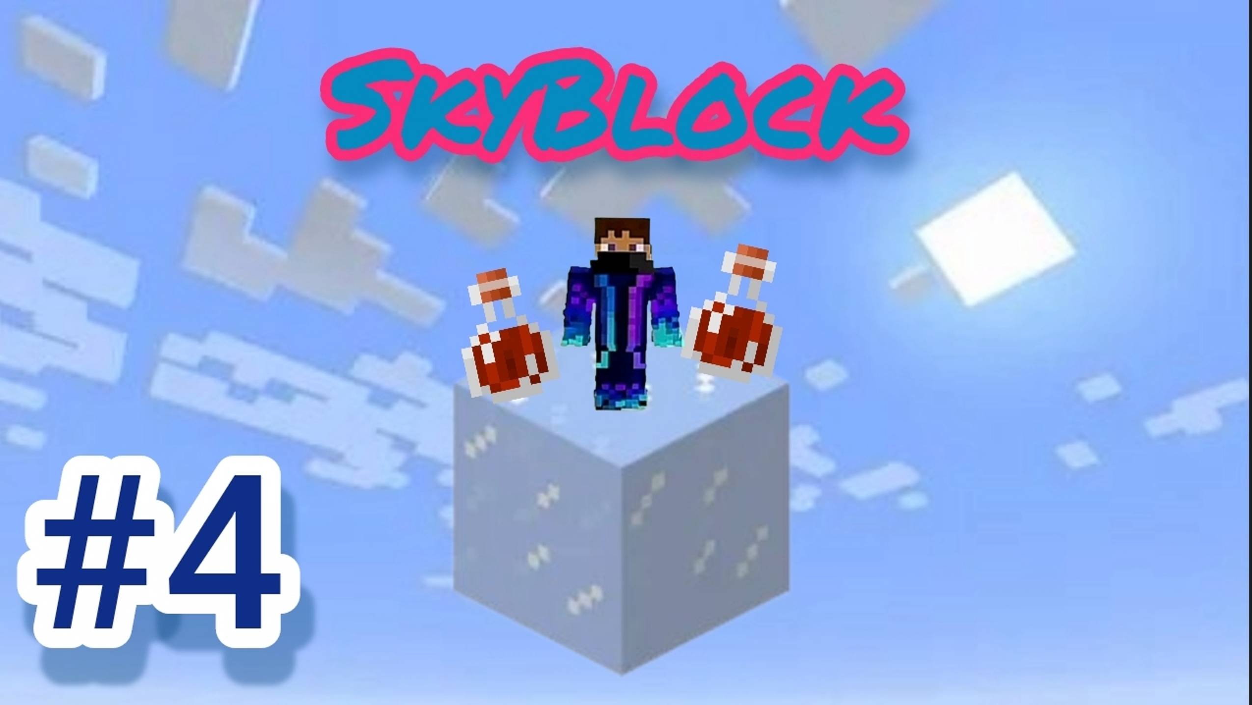 MIX Minecraft • карта SkyBlock Ледник "4 серия"