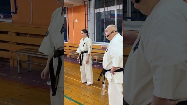 Кёкусинкай / Сихан Танюшкин / Рэнраку на 2-й кю (ноябрь 2024) #11