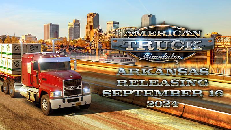 American Truck Simulator - Достопримечательности в Арканзасе и Небраска