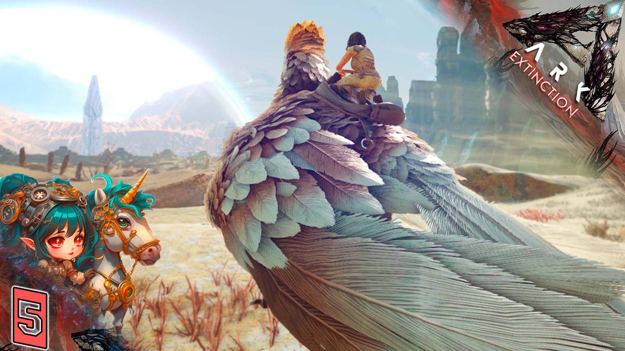 Вымирание #5 - Ресурсов много не бывает - Extinction ARK Survival Evolved - Одиночное выживание