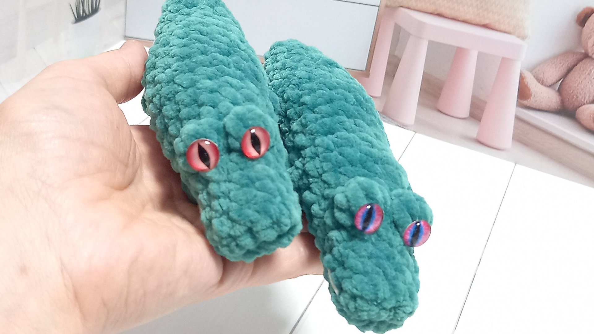 мини крокодил