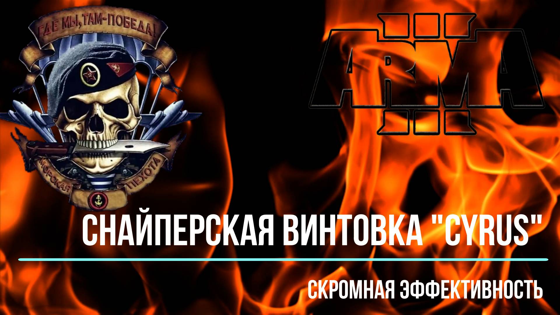 Снайперская винтовка "Cyrus" - Скромная эффективность