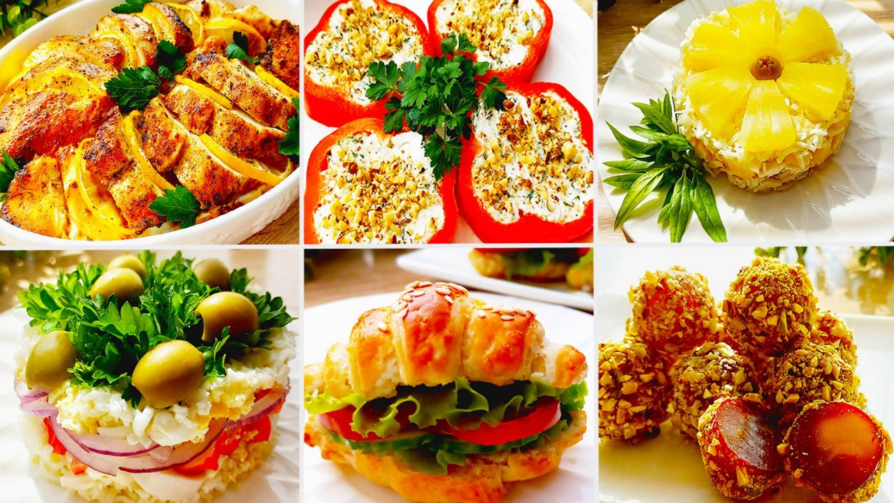 🔝 Меню на Праздничный стол! 😋 На Рождество и Новый Год 2025 🎄 №10