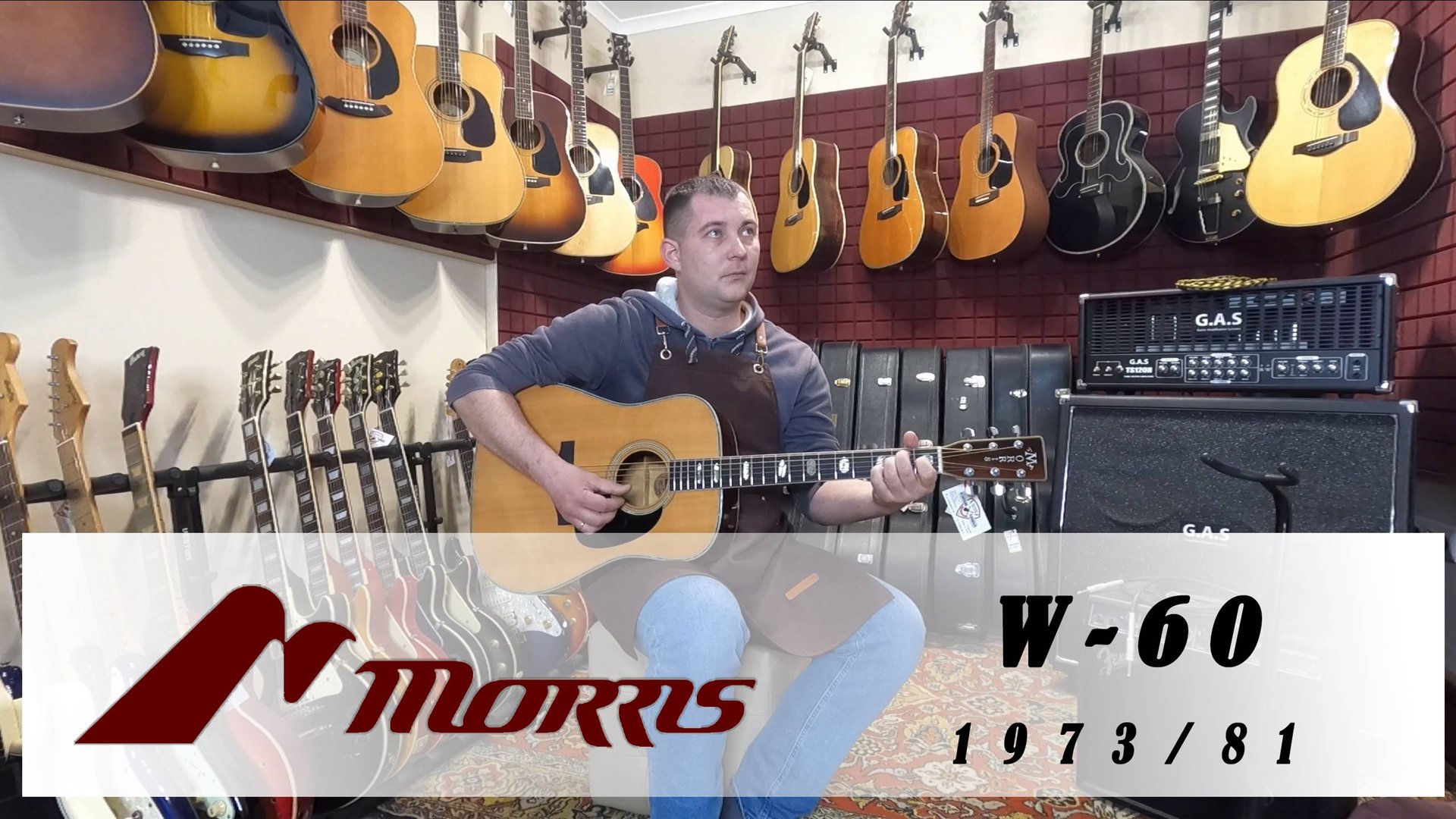 Morris W-60, обзор гитары