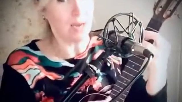GuitarLady - I will  always  love you(live  Ukulele cover)