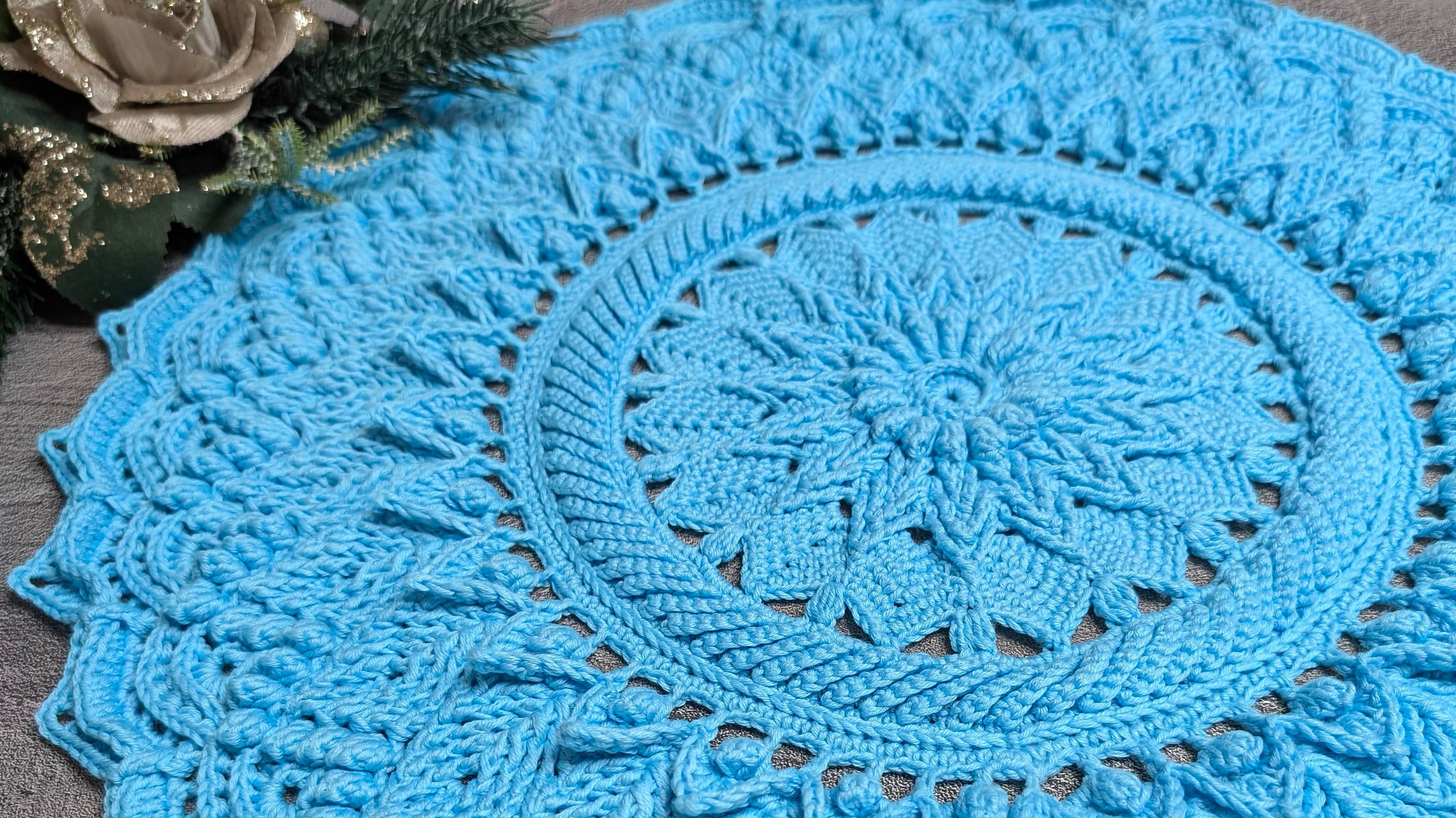 ✨ Вязать салфетку или ковер решать Вам! ✨ Часть 1 ✨ (1 - 19 ряд) ✨