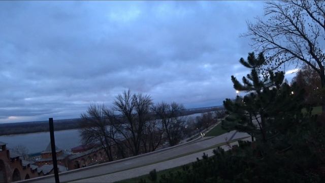 Осенний вечер в Нижегородском Кремле // Ноябрь 2024