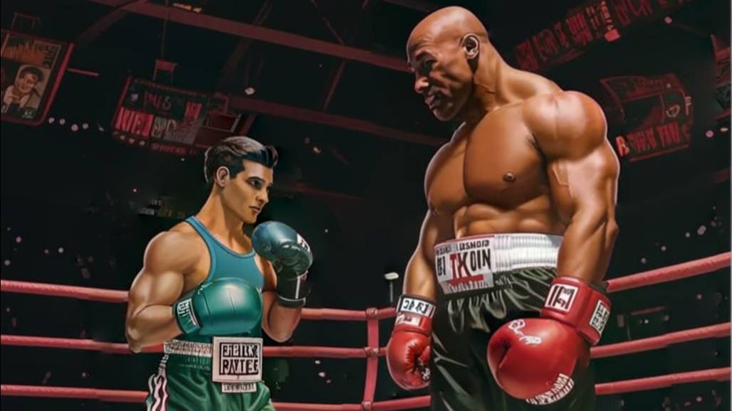 Майк Тайсон и другие боксёры сразятся с дерзким нокаутёром. Mike Tyson's Punch-Out!! (NES/Dendy).