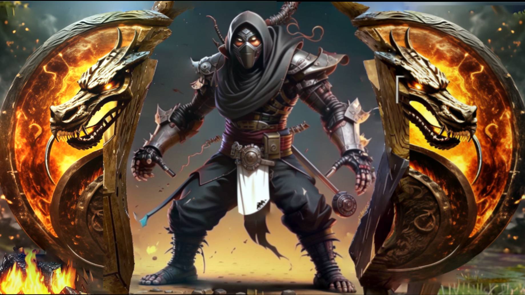 Смоук пустил по комнате дымок, его несёт Смертельной битвы ветерок. Ultimate Mortal Kombat 3 (Sega).