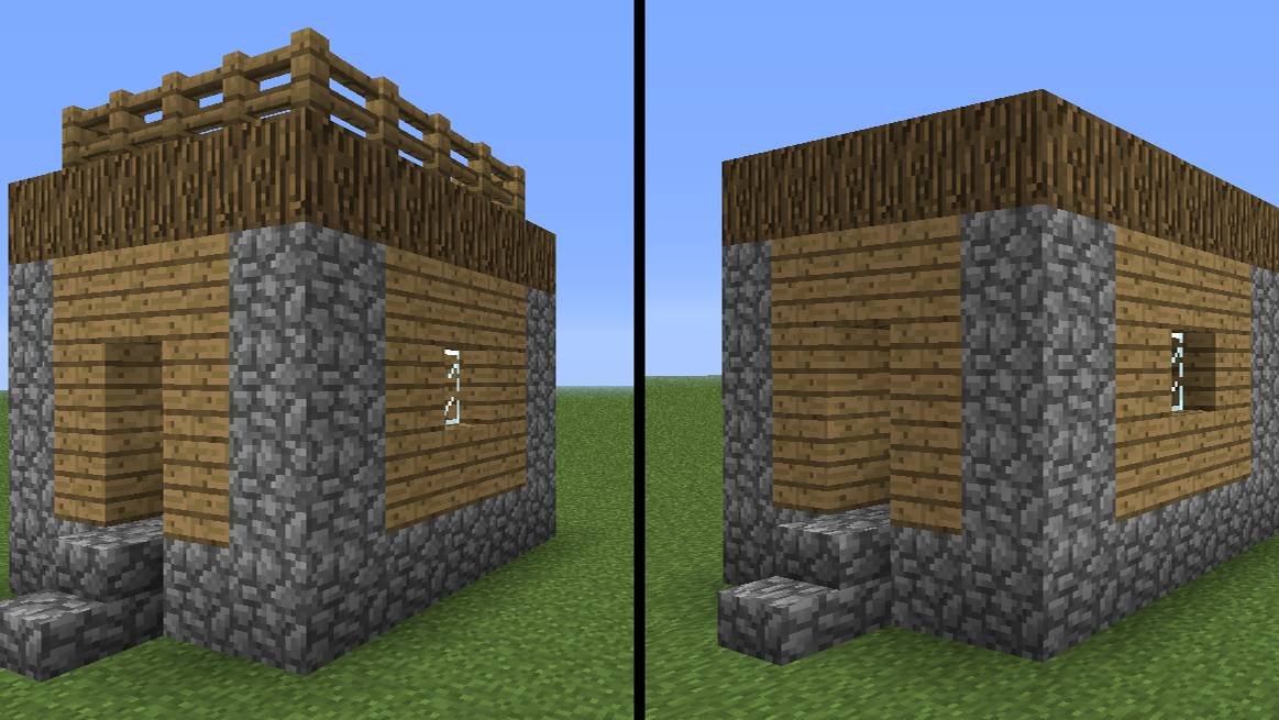 Прокачиваю деревню в майнкрафт малые дома