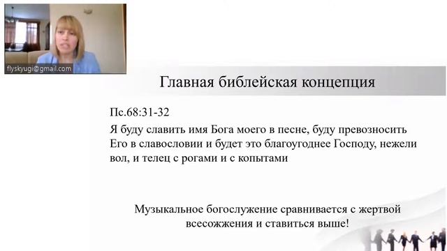 "Богослужение и музыка" - ЛИЛИЯ ПОНЯТОВСКАЯ