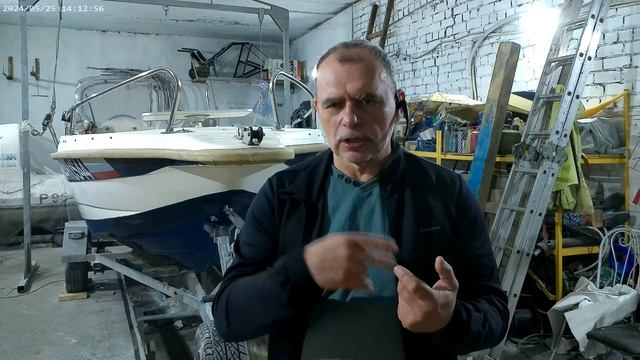 "Байкальский" способ усиления киля катера