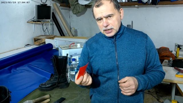 Не стандартный простой  домашний ремонт трещины в подошве женских сапог