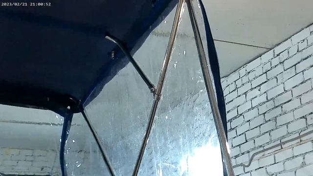 Тентовое морозостойкое стекло  или простое гибкое стекло для тента катера в сравнении