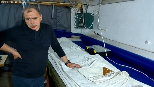 Итог ремонта паруса Переделывать старый или шить новый парус