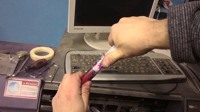 Выводим плоттер из под краски Глубокая консервация плоттера