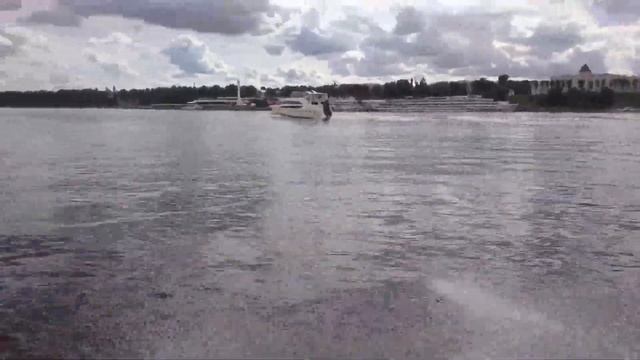 Yamaha GP1200R  through glasses Pivothead FullHD