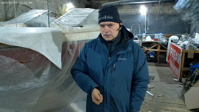 Работа со стекломатом при ремонте катера или лодки