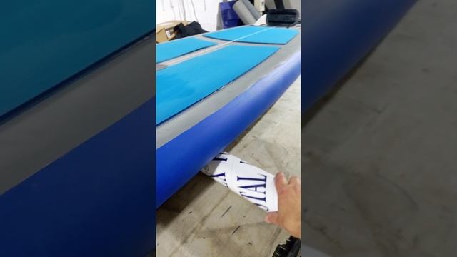 Изготовление SUP BOARD 320/150. Сборка и развесовка доски