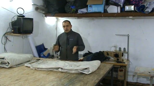 Перешив и перекрой не родного паруса для яхты