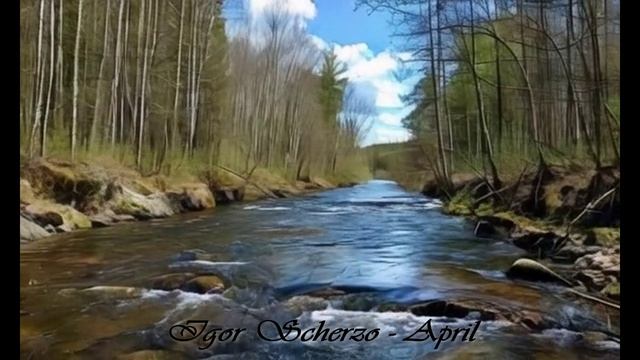 Igor Scherzo - "April" - Guitar solo, cover (2010 year)