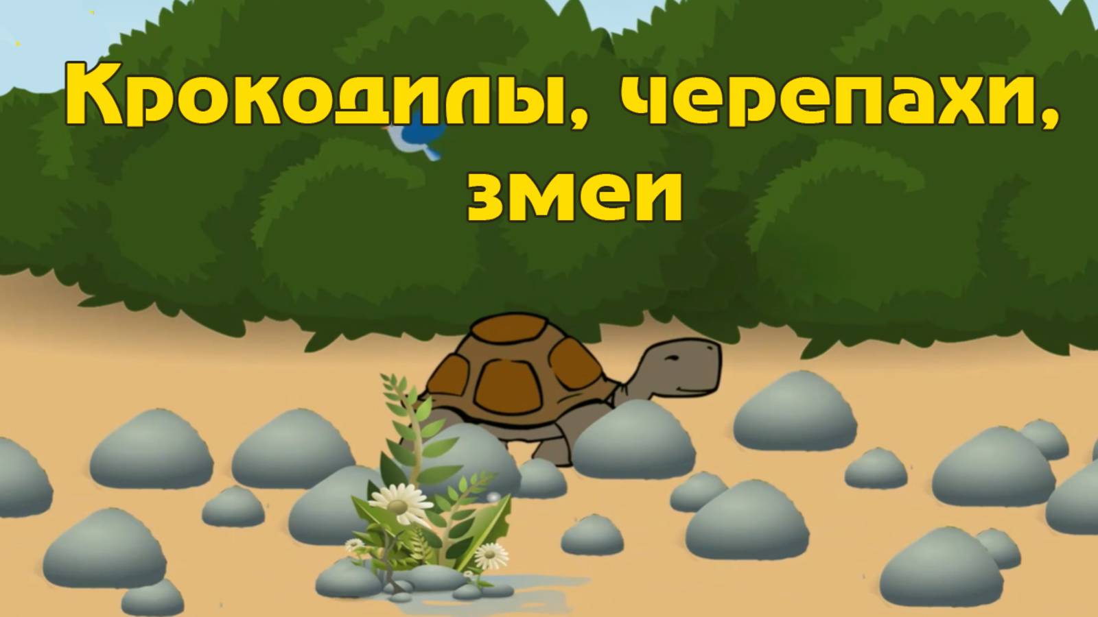 Мультики для тетей. Энциклопедия для детей. Пресмыкающиеся. Крокодилы, черепахи, змеи. Мультики