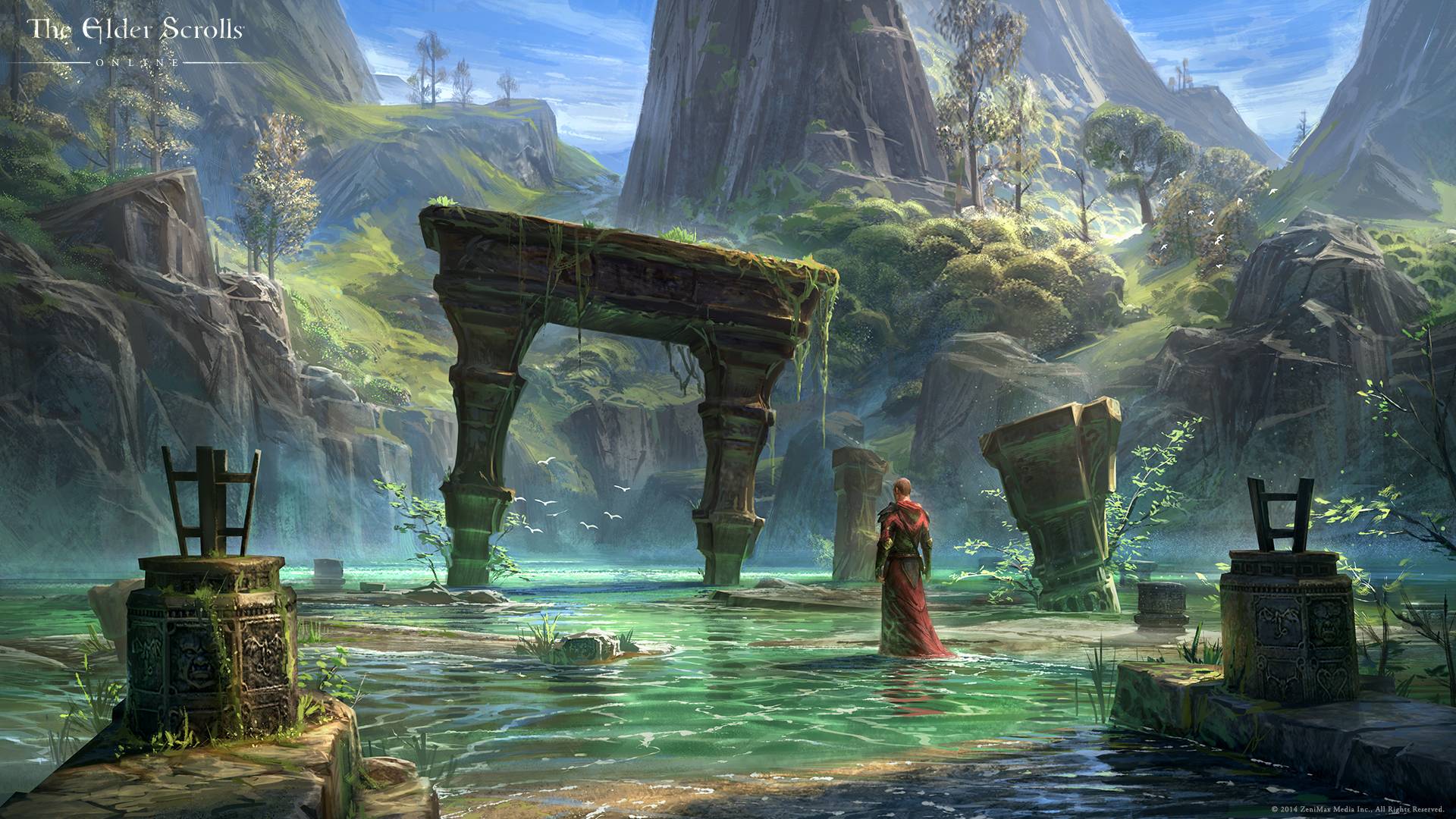 The Elder Scrolls Online (AD) часть 15: "Чума в Фаере".