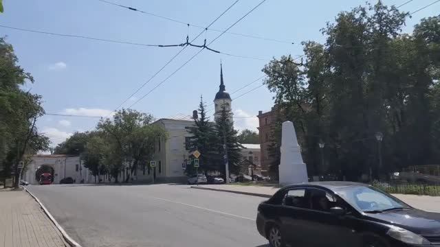 Пушкин, Калуга и я. Гуляю по городу. Памятник и улица Пушкина.