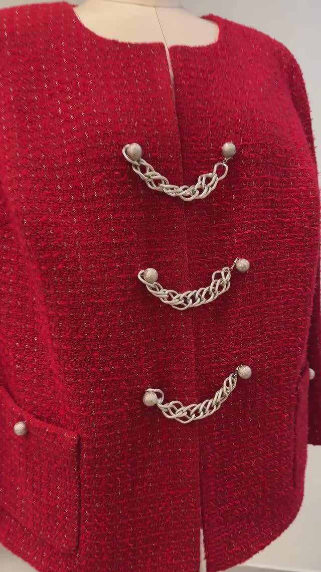 Жакет из твида