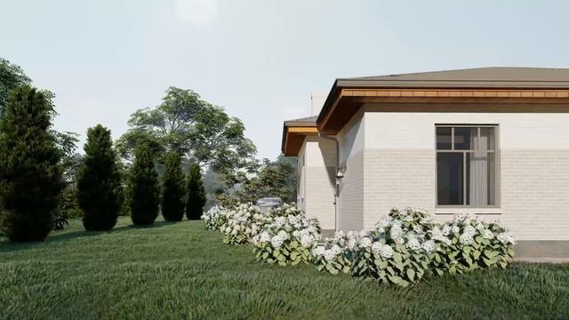 3D ВИЗУАЛИЗАЦИЯ - ПРОЕКТ ДОМА 140 М²